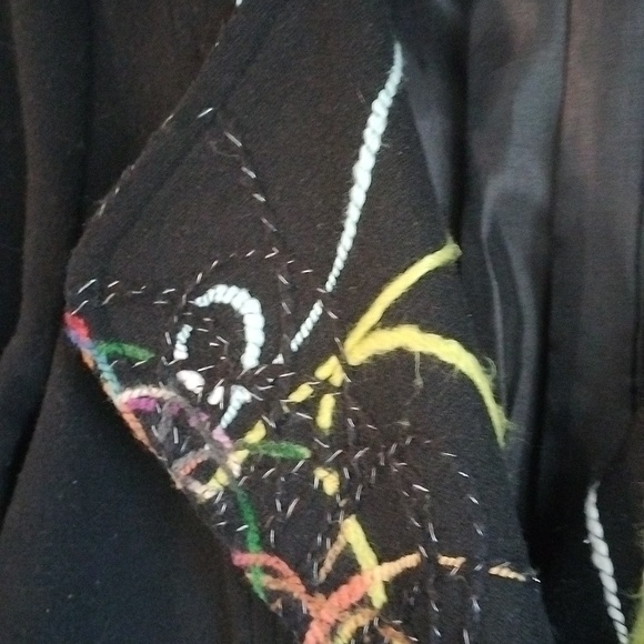 Neslay Paris black wool jacket size S - Picture 11 of 11